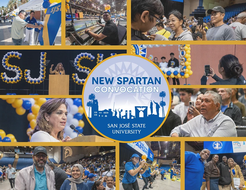 Logo for 2025 New Spartan Convocation